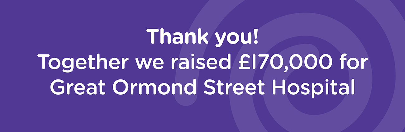 Great Ormond Street Hospital & Tapi banner